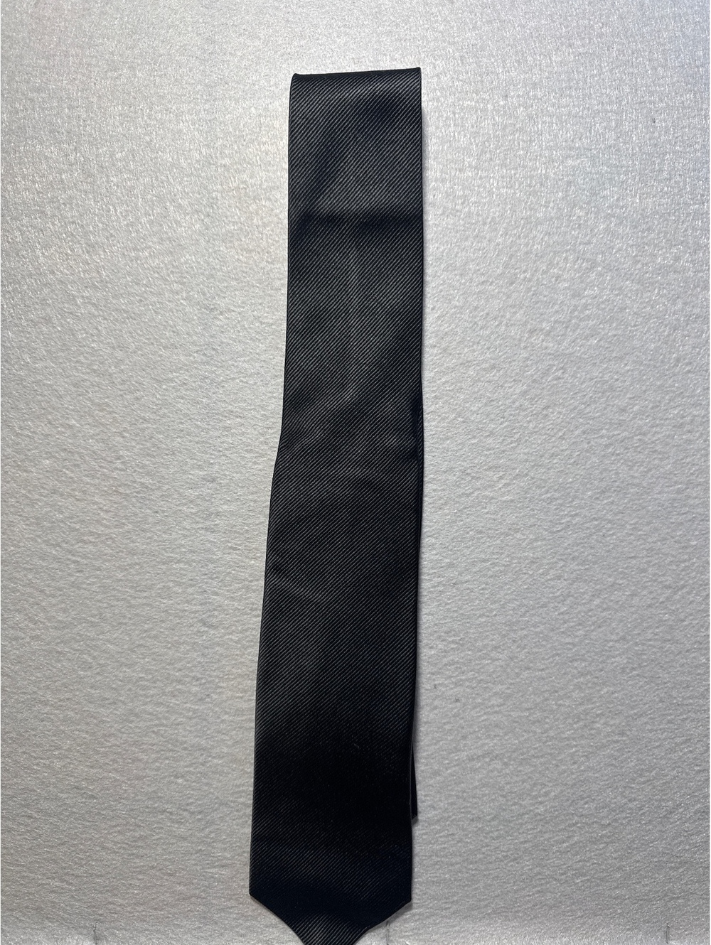 Burma Bilas Men's Solid Black Tie